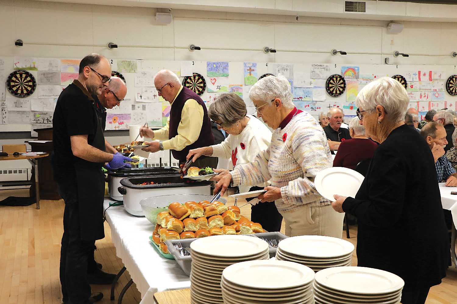 The Legion�s Remembrance Day supper on Nov. 11. On Dec. 7 the Moosomin Legion will be holding a free Christmas supper for military, RCMP, Legion members and seniors.